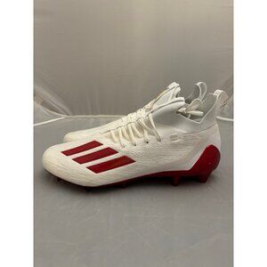 Adidas primeknit football cleats white red size 15 HP8740 football cleats nfl
